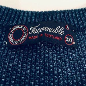 FACONNABLE, 100% PURE cotton sweater XXL